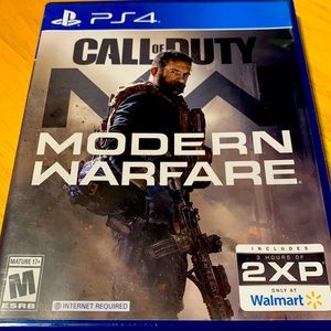 PlayStation 4 Call of Duty: Modern Warfare game in great condition